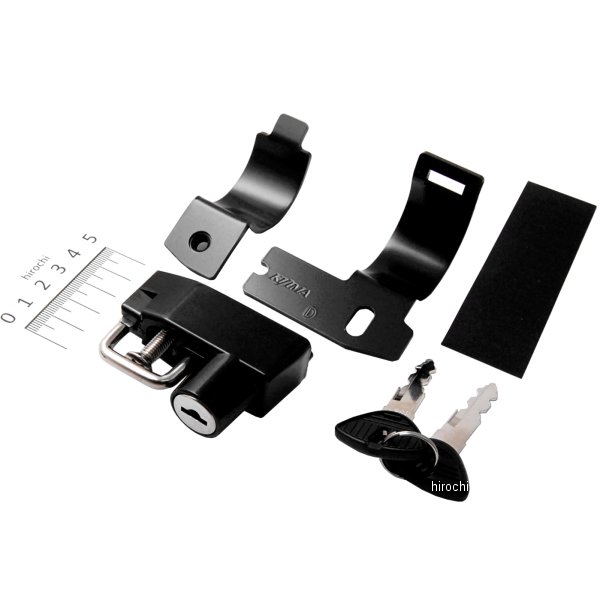 HD-05147 キジマ ヘルメットロック 38mmパイプ用 クランプ式 06年以降 ダイナモデル