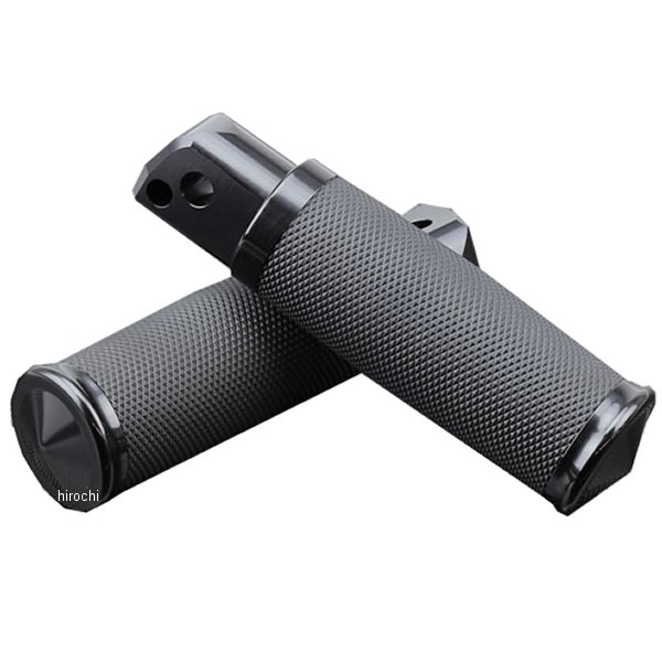 HD-05438 キジマ フートペグ メトラ アルミビレット ブラック 18年 ソフテイル リア用