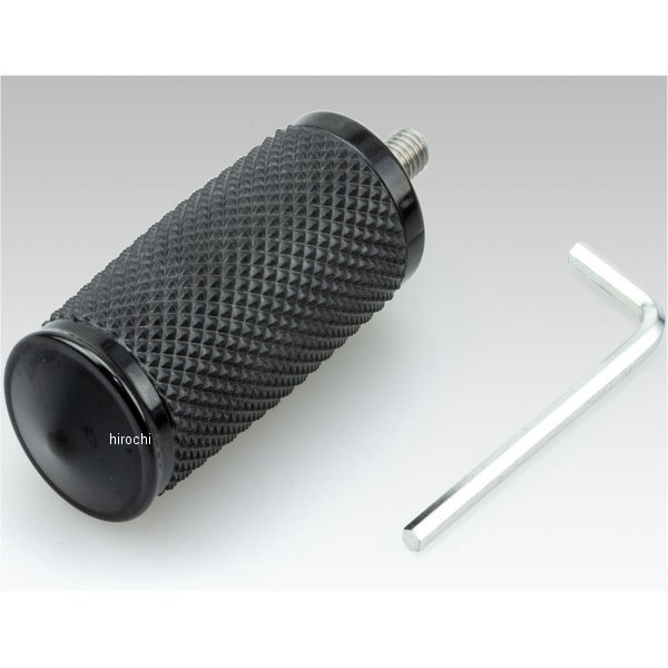 HD-05446 キジマ メトラペグ アルミビレット アルマイト M6 ブラック