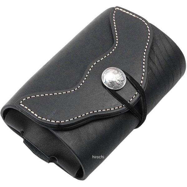 HD-06663 キジマ ETC レザーケース 黒 横タイプ ミツバサンコーワ社