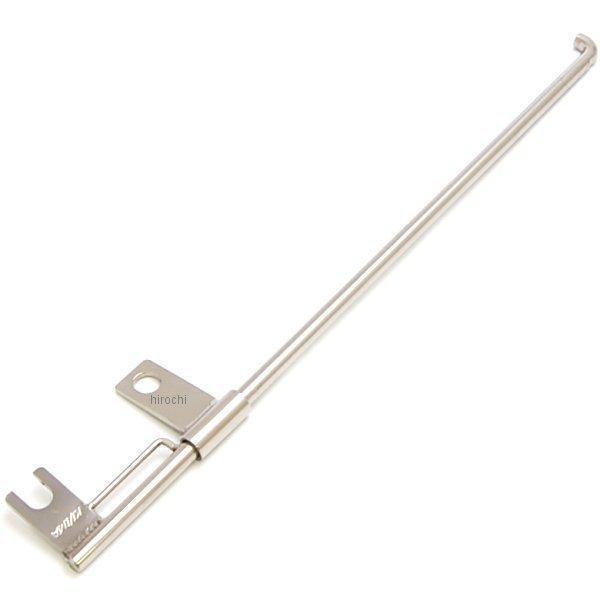 HD-08041 キジマ サドルバックスライドレール 全長375mm ロング ステンレス 汎用