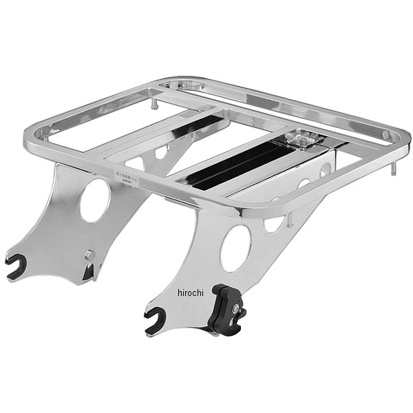 HD-08273 キジマ デタッチャブルマウントキャリア 09年-13年 ツーリング クロームメッキ