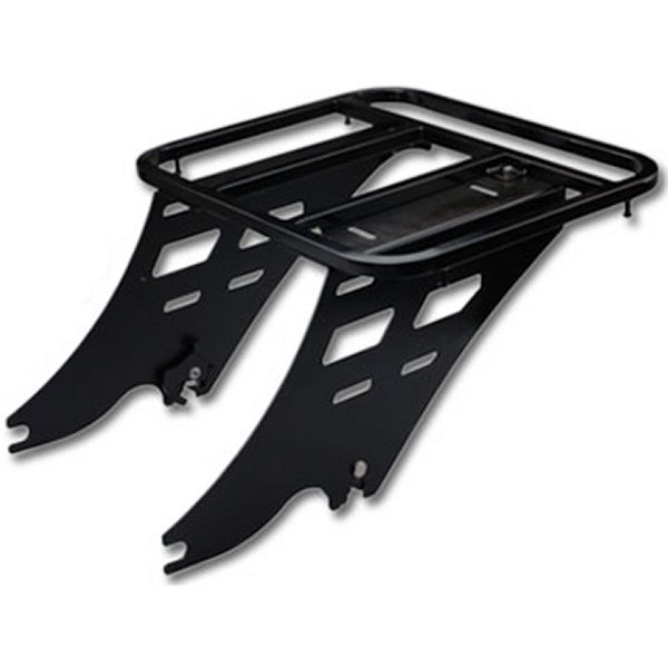 HD-08287 キジマ ツーリングキャリア デタッチャブルマウント タンデム可 04年以降 XL 黒