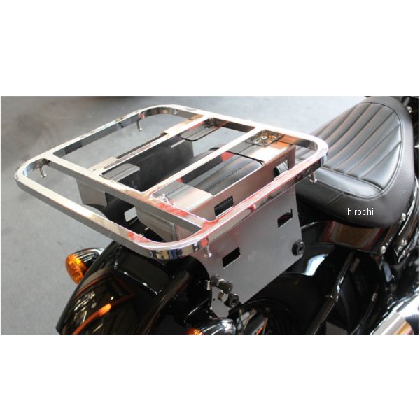 HD-08290 キジマ ツーリングキャリア デタッチャブルマウント FXBB/ソロ クローム