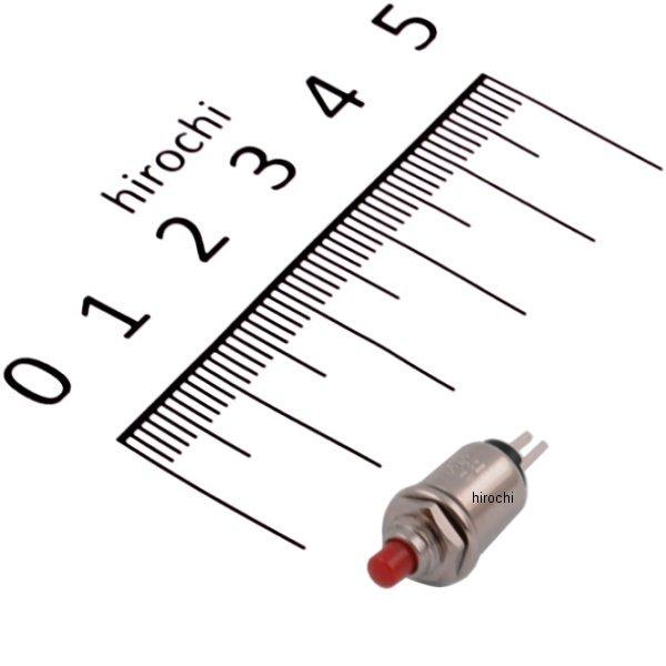 HD-09006 キジマ プッシュスイッチ ボタン/レッド 0.5A125VAC