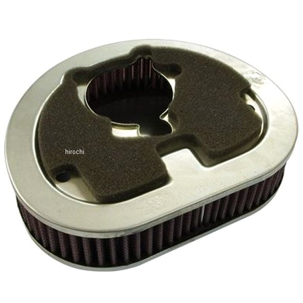 HD-1390 ガッツクローム K&Nハイフローエアクリーナーエレメント 93年-00年 EVOビッグツイン