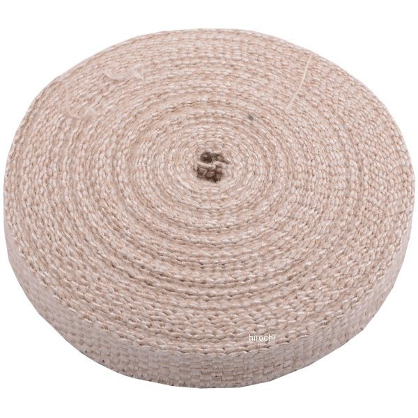 HDS18610339 キジマ インポート マフラー用断熱材 巻き付け式 1インチ 長さ50フィート(15m) タン