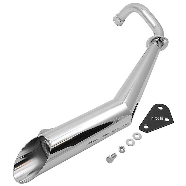 HE1005M ハリケーン SS-1スラッシュカットマフラー(ショートタイプ） マグナ50 JAZZ