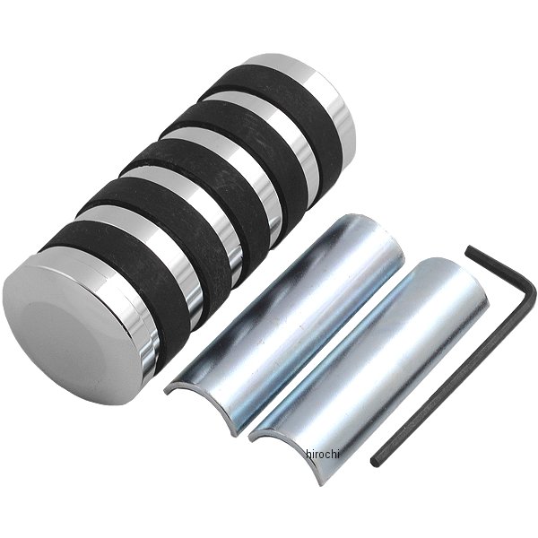 HF5129 ハリケーン ブレーキ/シフト共用ペグ ボルト R/ABS TYPEII クロームメッキ