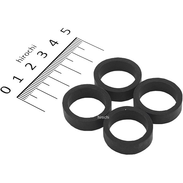 HF5188 ハリケーン 平リング φ19 シフトペグ TYPE2補修用 4個入り