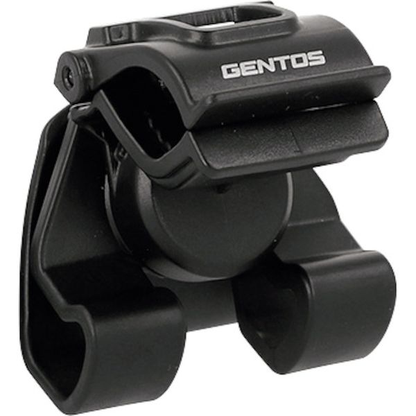 HH01 250-5583 ジェントス(株) GENTOS ペンライト用ヘルメットホルダー 角度調整前後40°
