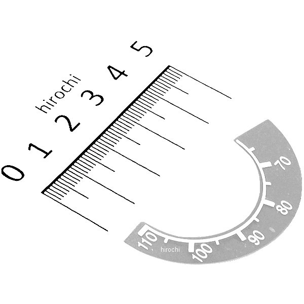 HM3306 ハリケーン スピードメーターシール モンキー