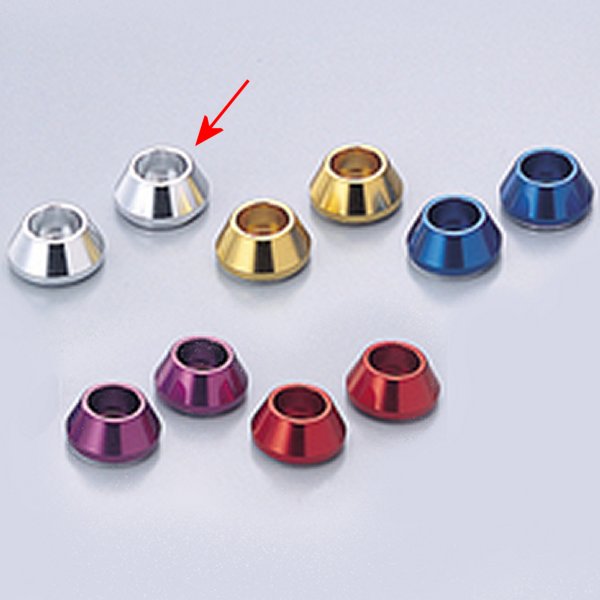 HN1111A ハリケーン M10アクセントワッシャ シルバー モンキー / モンキーバハ / ゴリラ