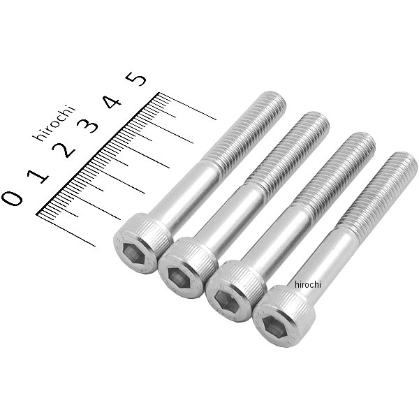 HN2855S ハリケーン ステンレスソケットボルト M8X55mm P1.25 4本入り