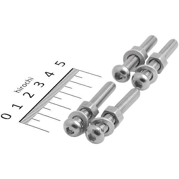 HN3640S ハリケーン ステンレス ボタンボルト M6X40mmXP1.0 4本入り