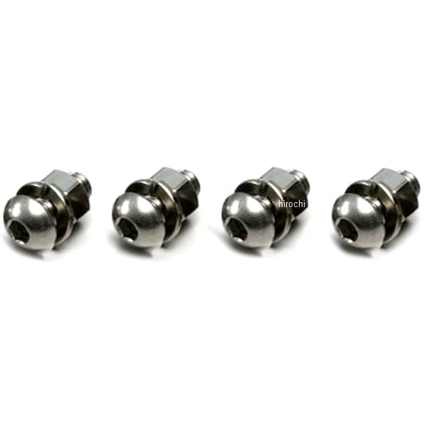 HN3815S ハリケーン ステンレス ボタンボルト M8X15mmXP1.25 4本入り