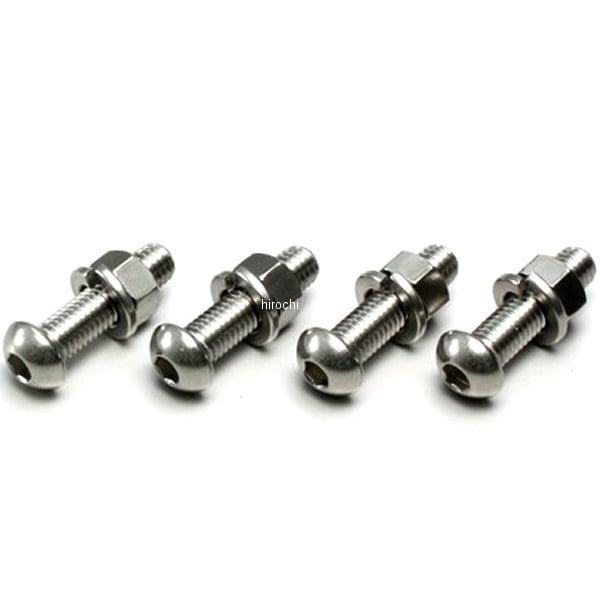 HN3830S ハリケーン ステンレス ボタンボルト M8X30mmXP1.25 4本入り