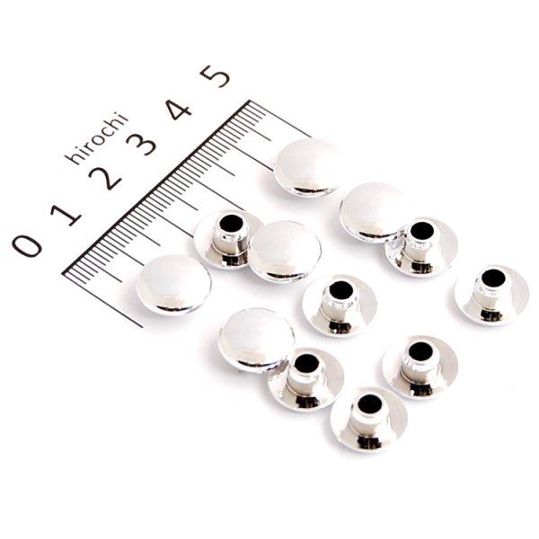 HN8208C ハリケーン ソケットボルトキャップ M8 メッキ (12個入り)