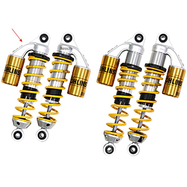 HO936 オーリンズ OHLINS リアショック モンキー S36P 黄 286mm