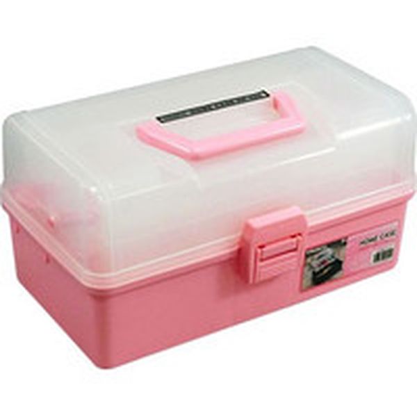 HP320 121-2524 トラスコ中山(株) TRUSCO ホームケース 321X195X165 ピンク