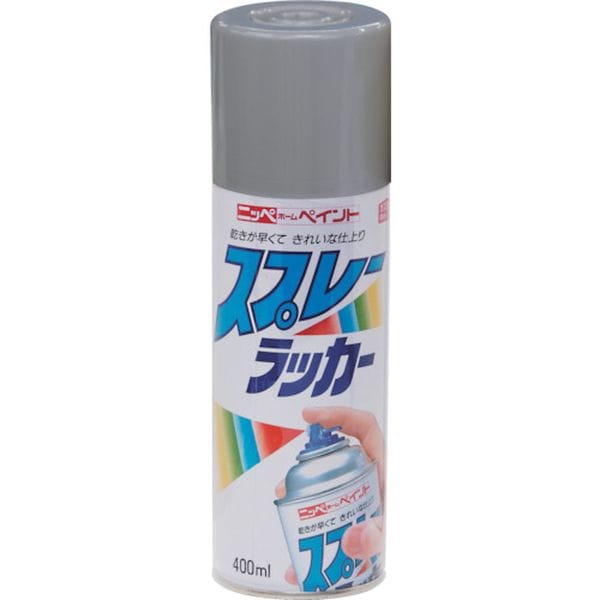 4976124252907 818-0038 スプレーラッカー 400ml 銀色(シルバー) HPS0Z0