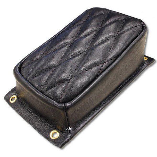 HR-008 ガッツクローム HARD RIDE レザーリアパッド クロスステッチ