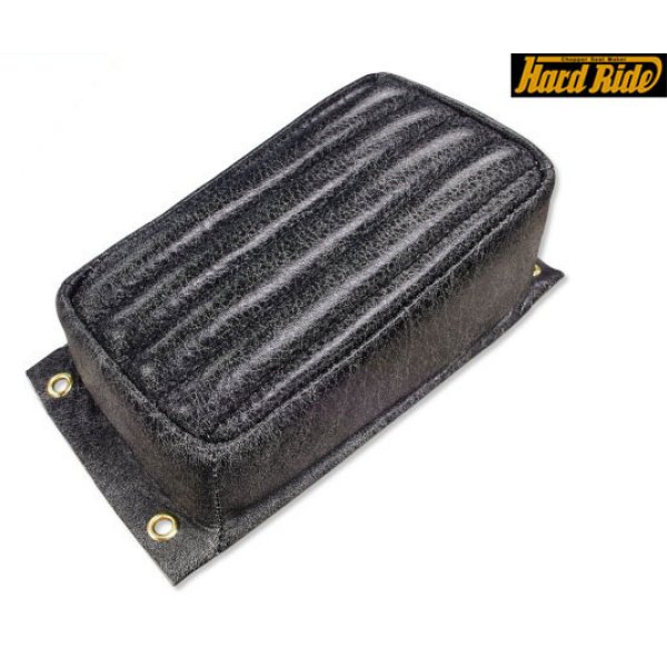 HR-014 ガッツクローム HARD RIDE サバイバーレザーリアパッド タックロール