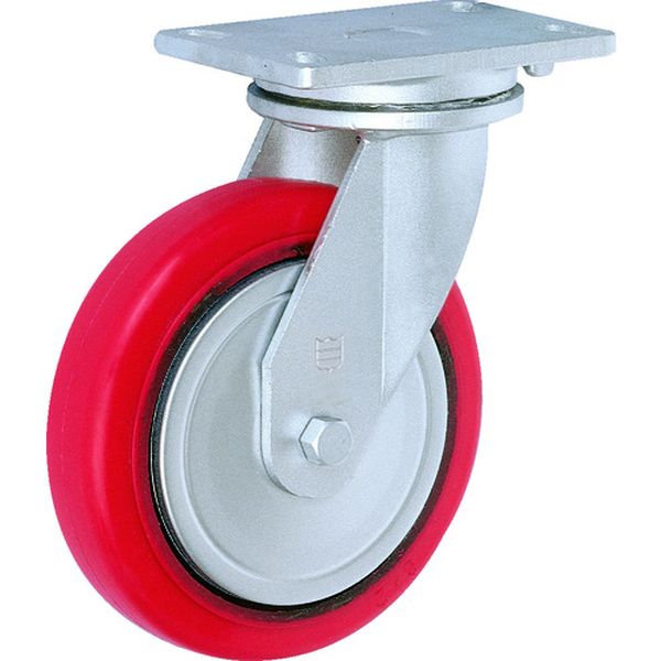 HRHM100320PCITG 207-7203 重量キャスター 自在 100MM 耐湿ウレタン車輪320KGF