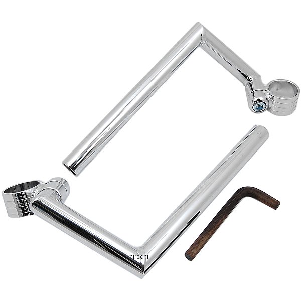 HS4117C-01 ハリケーン セパレートハンドル ドラッグ ドラッグスター400/1100/シャドウスラッシャー400/750 クロームメッキ