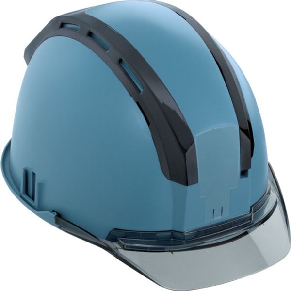 HSEACSB (株)TJMデザイン タジマ ヘルメット セフメット(セフ取付溝付ヘルメット) アースブルー スモーク