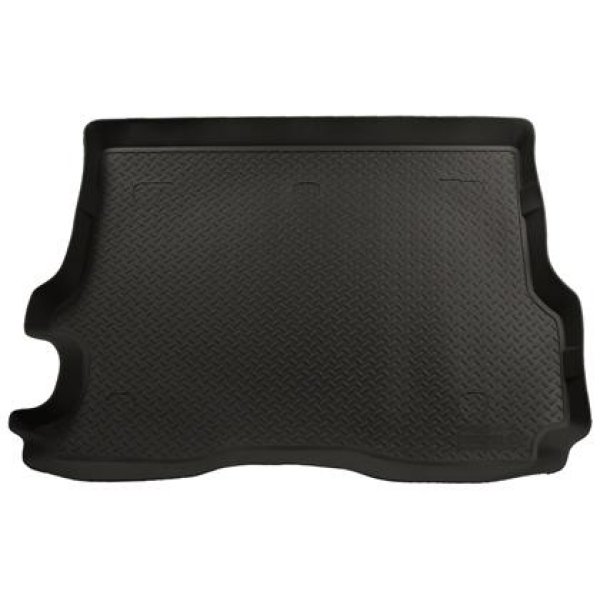 Husky Liners 02年-06年 GM Trailblazer/Bravada/Envoy/05年-08年 Saab 9-7X Classic Style ブラック リヤ Cargo Liner