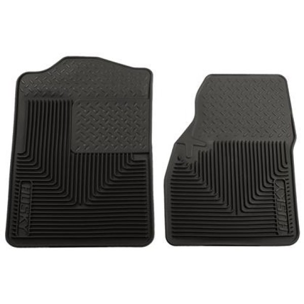 Husky Liners 07年-11年 ホンダ CR-V/00年-05年 ミツビシ Eclipse Heavy Duty ブラック フロント フロアマット