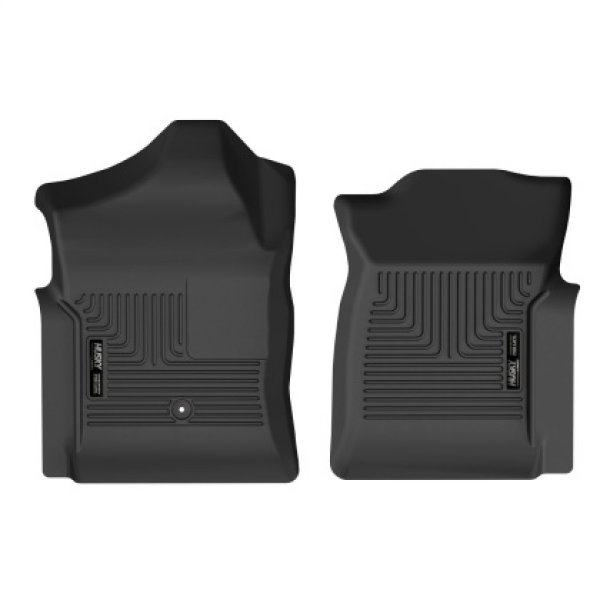 Husky Liners 99年-06年 シボレー  シルバラード 1500 X-act Contour フロント フロアライナー (ブラック)