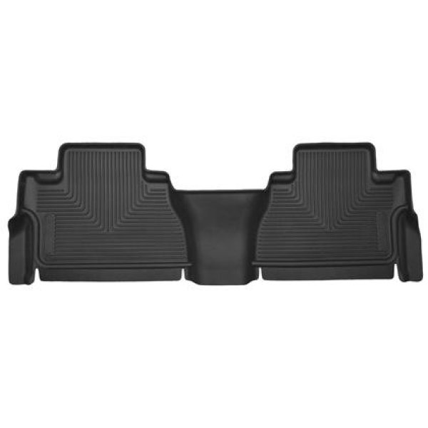 Husky Liners 2014 トヨタ Tundra Crew Cab / Ext Cab X-Act Contour ブラック 2nd Seat Floor Liner
