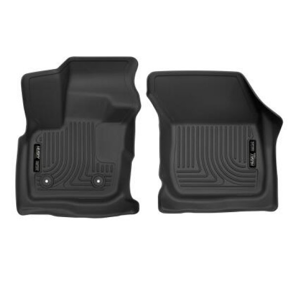 Husky Liners 17年-20年 フォード Fusion / 17年-20年 Lincoln MKZ X-Act フロント フロアライナー - ブラック