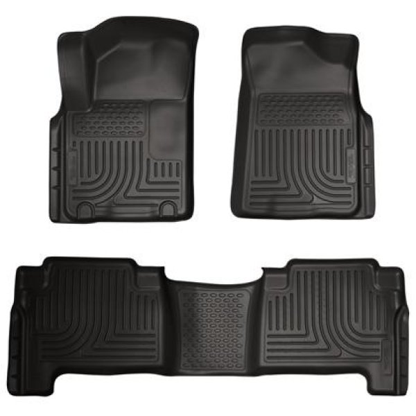 Husky Liners 2011 Infiniti QX56 WeatherBeater Combo ブラック フロアライナー