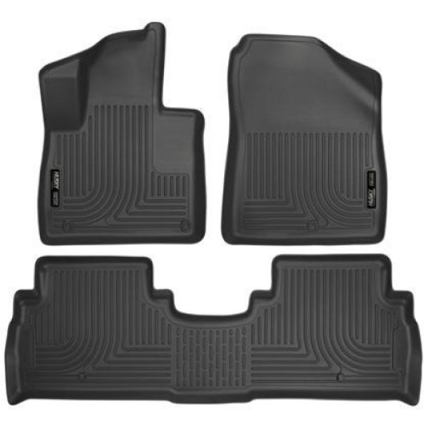 Husky Liners 2016 Kia Sorento WeatherBeater Combo ブラック フロアライナー