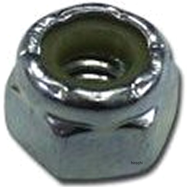 HSN-1420 ガッツクローム ナイロンロックナット 1/4-20 ユニクロメッキ