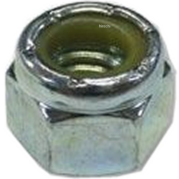 HSN-3824 ガッツクローム ナイロンロックナット 3/8-24 ユニクロメッキ