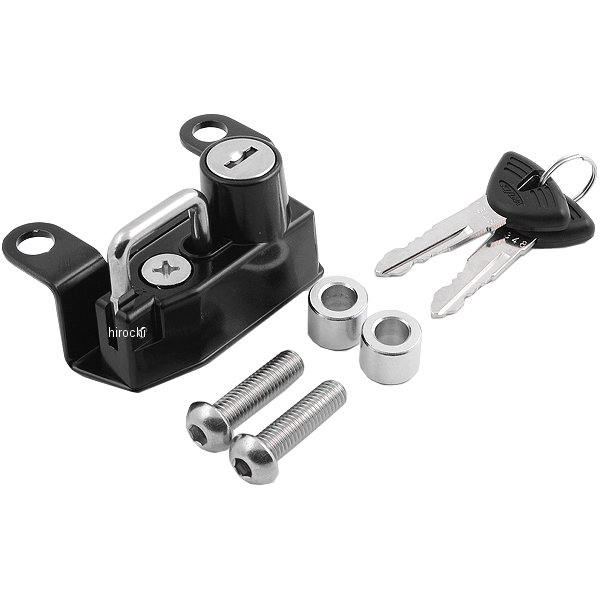 HTR-05007 キジマ ヘルメットロック 16年以降 トライアンフ ボンネビル T120 黒