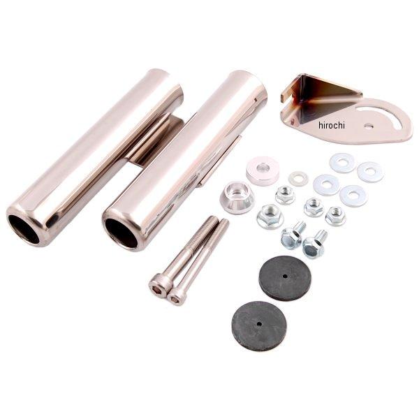 HU1004S-01 ハリケーン ロッド ホルダー タイプ4 リアステップ用 ステンレスポリッシュ 汎用