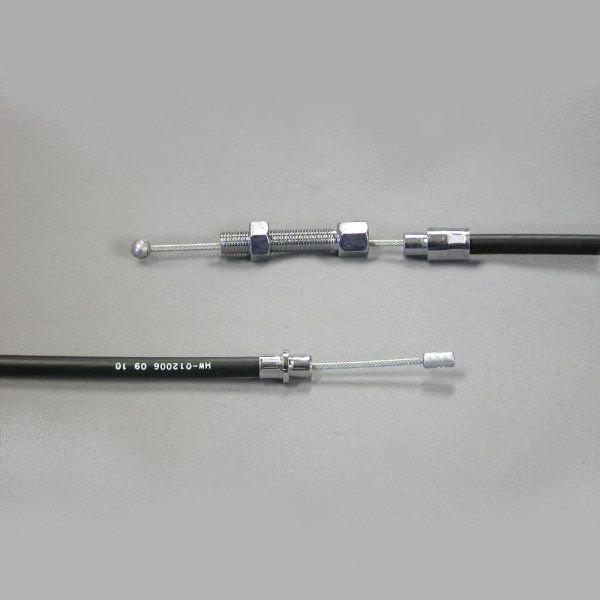 HW-012506 キジマ クラッチケーブル 68年-84年 FX/FLH 4速 ターミネーター(黒) 1425mm