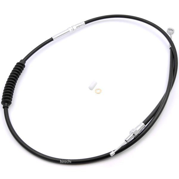 HW-014706 キジマ クラッチケーブル 87年以降 XL/Big Twin ターミネーター(黒) 1555mm