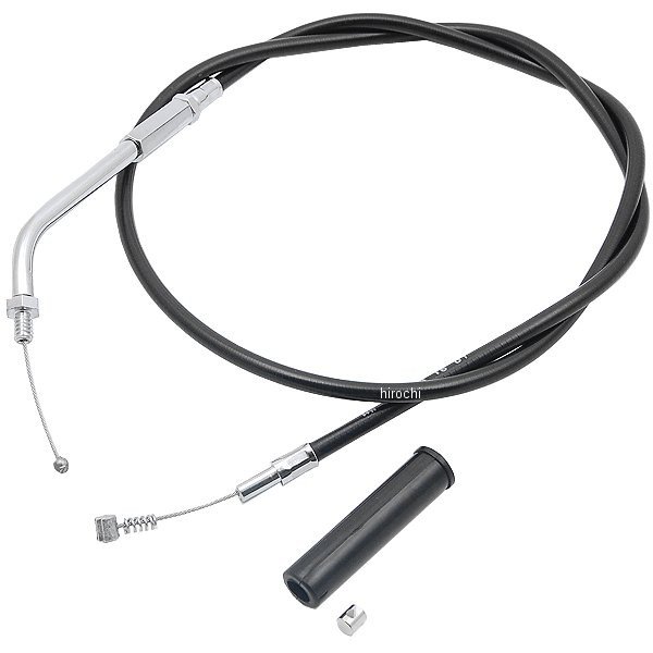 HW-015106 キジマ アイドルケーブル(戻し) 84年-95年 XL/ソフテイル 黒 885mm