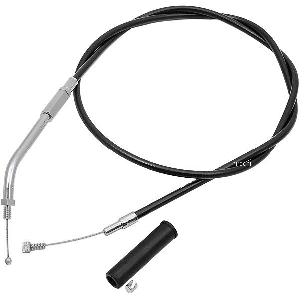 HW-017806 キジマ アイドルケーブル(戻し) 84年-95年 XL/ソフテイル 黒 1040mm
