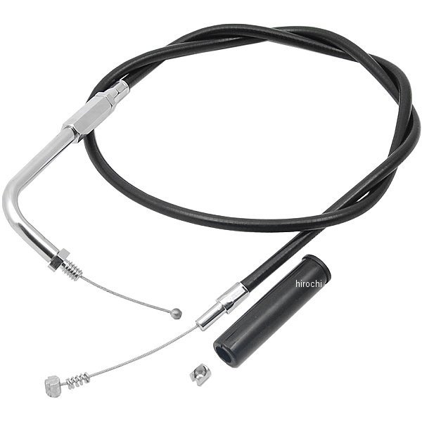 HW-019606 キジマ アイドルケーブル(戻し) 90年-95年 Big Twin 黒 750mm