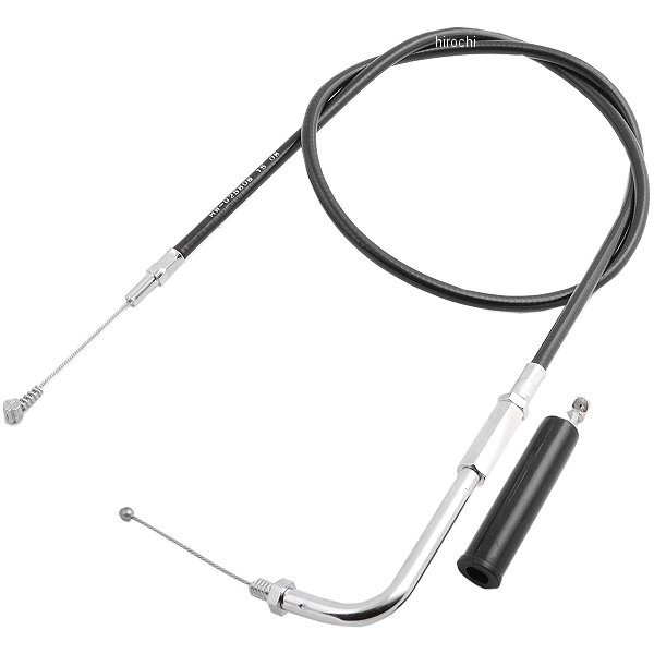 HW-025806 キジマ アイドルケーブル(戻し) 90年-95年 Big Twin 黒 795mm