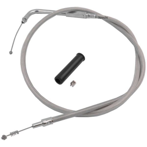HW-027366 キジマ アイドルケーブル(戻し) 96年-17年 Big Twin ステンメッシュ 900mm