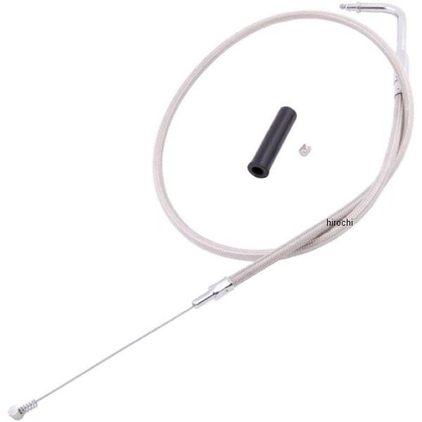 HW-027766 キジマ アイドルケーブル(戻し) 96年-17年 Big Twin ステンメッシュ 795mm