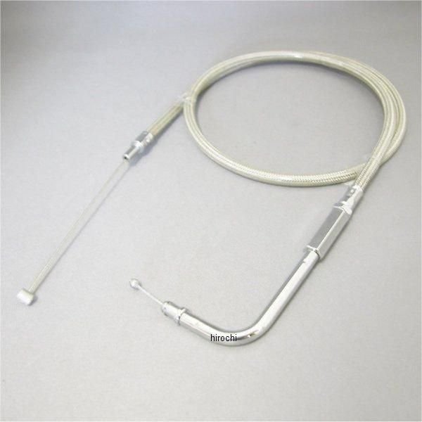 HW-032566 キジマ アイドルケーブル(戻し) 96年-17年 Big Twin ステンメッシュ 710mm